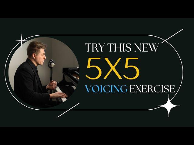 The 5x5 Piano VOICING Method To Help Bring Out Your Melody Effortlessly!