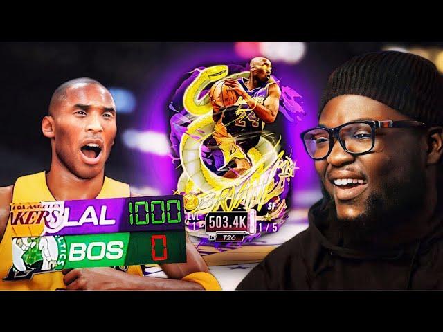 I Packed THE MAMBA and BROKE NBA 2K Mobile