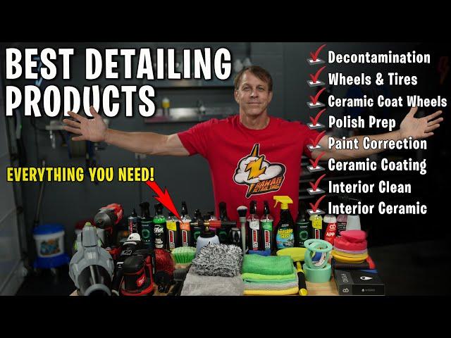 Best Auto Detailing Products Available