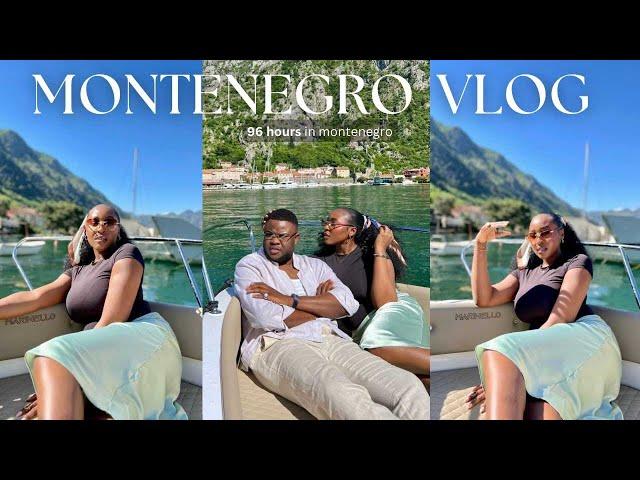 96 HOURS IN MONTENEGRO || Boat cruise + PORTO MONTENEGRO + Fun things to do in Montenegro