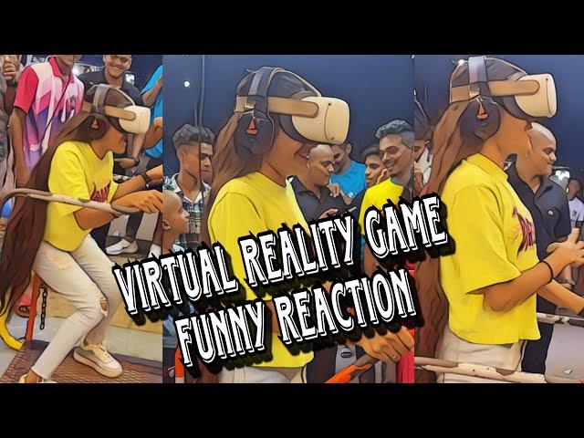 Funny virtual reality reaction  | Vr world Velankanni | #vrgaming #vrworld #shorts #velankanni