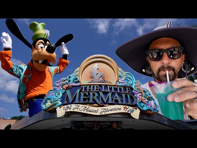 Trying NEW Summer Snacks At Disney's Hollywood Studios & Little Mermaid Show Opens! Cool Kid Summer!