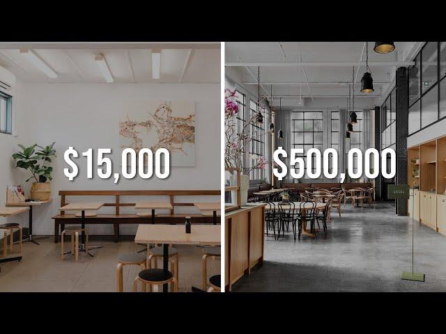 What it actually costs to open a cafe