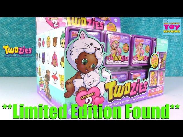 Twozies Season 2 Limited Edition Found Full Box 2 Pack Opening | PSToyReviews