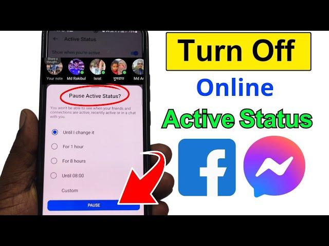 How to Turn Off Online Status in Facebook & Messenger 2024