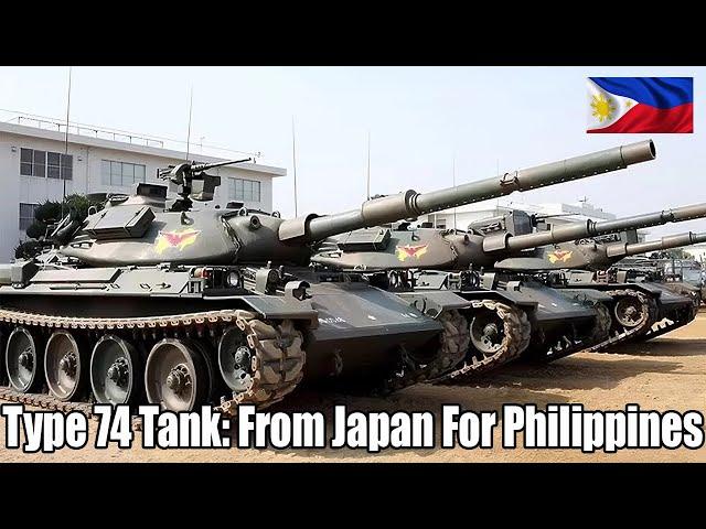 The Philippines Will Receive Donations Of Type 74 Tank From Japan