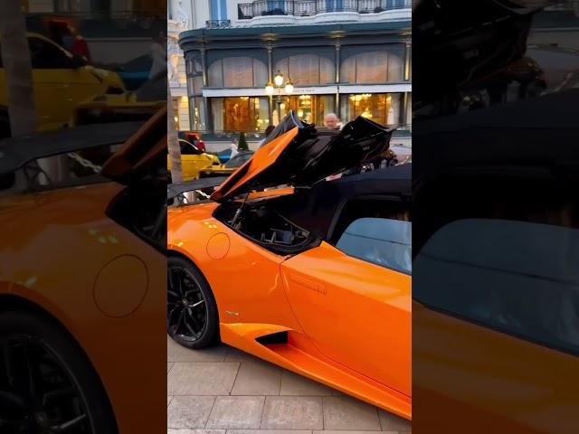 Huracan EVO spyder in Monaco #motivation #success #aimforsuccess