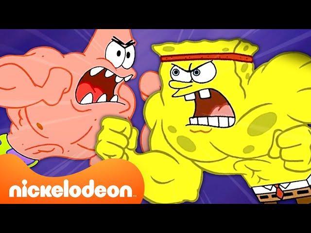 SpongeBob vs Patrick: Every Time The BFFs Had A FIGHT!  | Nicktoons