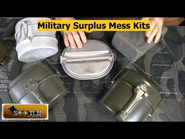 Military Surplus Mess Kit Comparison