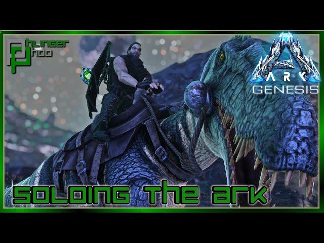 ARK IN SPACE! EXPLORING THE LUNAR BIOME! Soloing the Ark S5E121