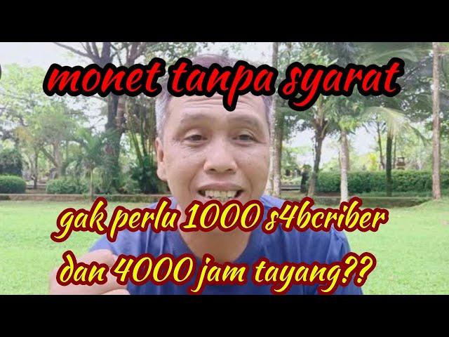 PEMULA HERAN! BELOM 1000 SUBSCRIBE DAN 4000 JAM TAYANG UDAH MONET