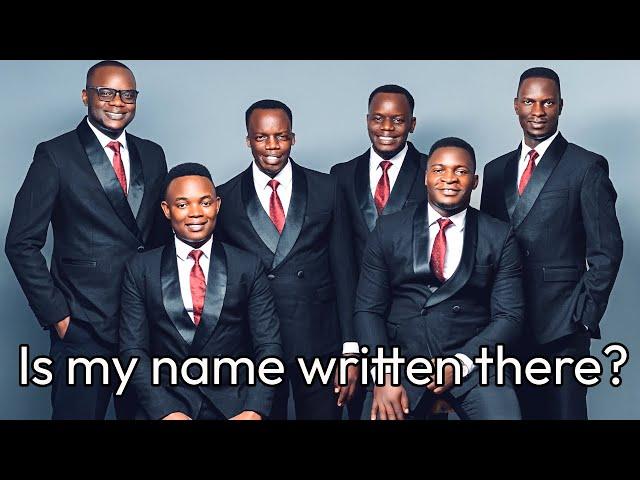 Is my name written there? | Jehovah Shalom Acapella [live sabbath worship]