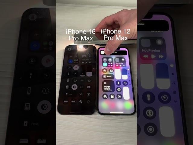 iPhone 12 Pro Max vs 16 Pro Max Brightness Test! ️ Which One Wins? #iPhone16ProMax #TechTest