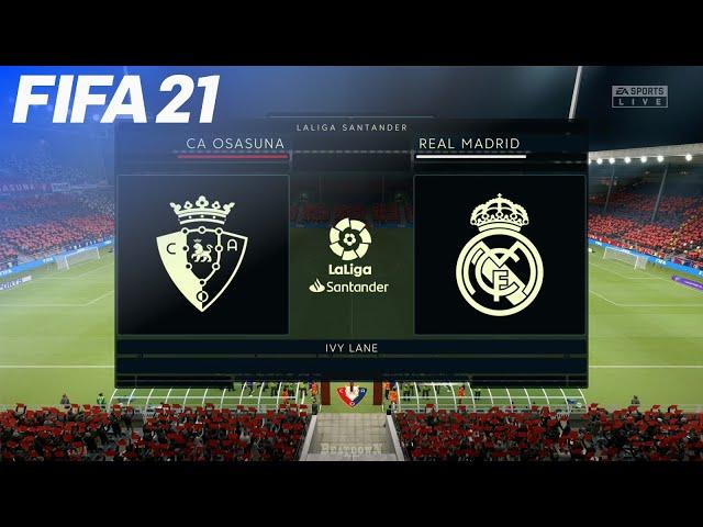 FIFA 21 - CA Osasuna vs. Real Madrid | Next-Gen on PS5