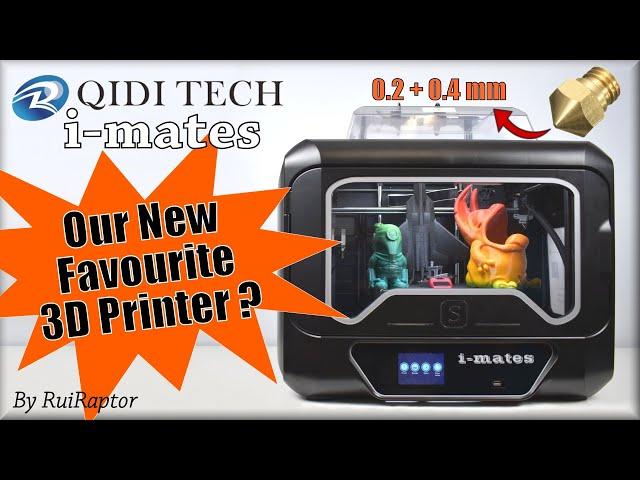 QIDI TECH i-mates (3D Printer) - Tests - Pros & Cons - Full Review
