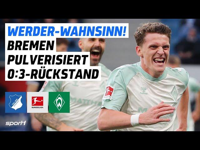 TSG 1899 Hoffenheim - SV Werder Bremen | Bundesliga Tore und Highlights 5. Spieltag