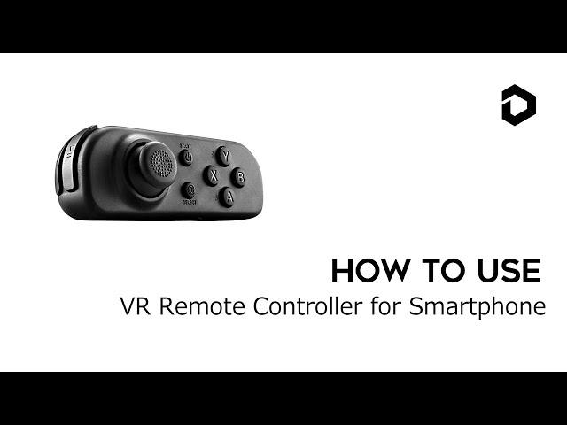 How to use the DESTEK New VR Remote Controller - Red/Blue Light Version