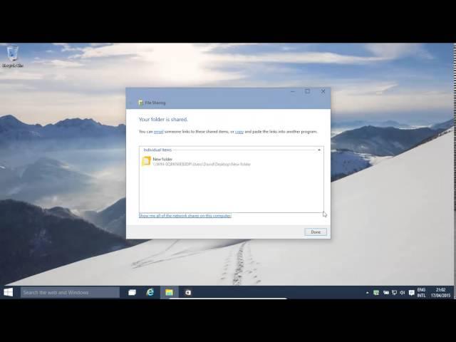 Windows 10 and 8.1 Advanced Sharing Files And Folders Tutorial