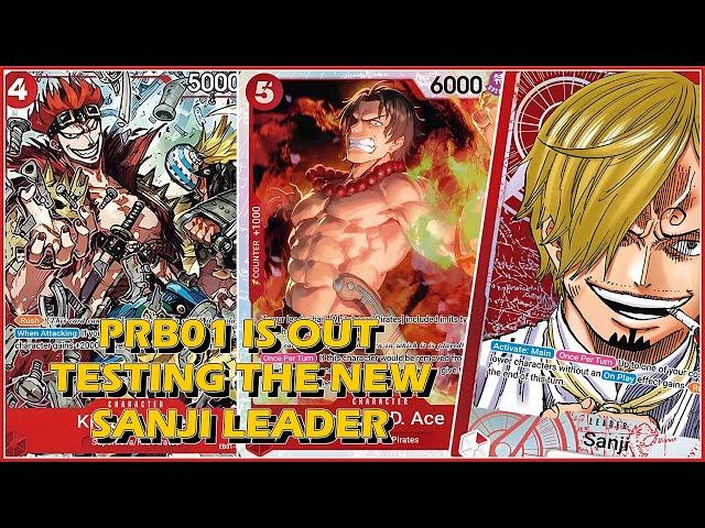 SANJI | TESTING THE NEW SANJI LEADER | BUILD & GAMEPLAY | PRB01 | OPTCG