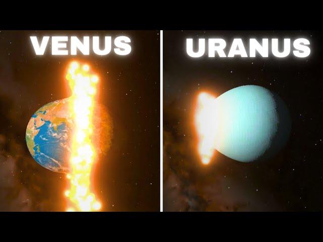 Planet Collision Comparison