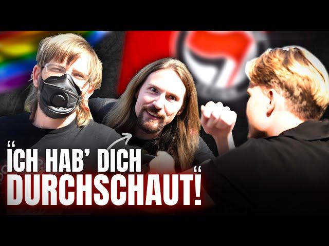 Konfrontation mit Antifa endet KURIOS 