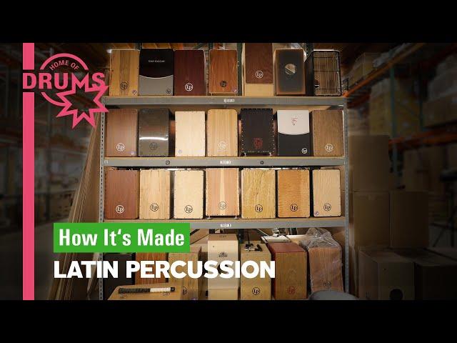 How Cajon Are Made by LP | Home of Drums