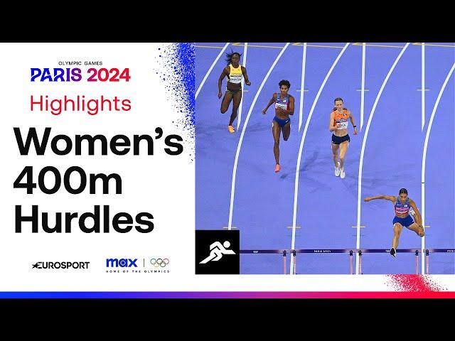 WORLD RECORD! 🫨 | Women's 400m Hurdles Final Highlights | #Paris2024 #Olympics