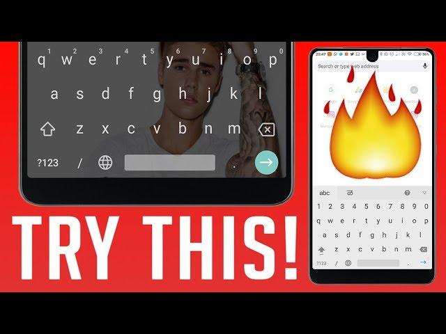 How To Set Wallpaper On Keyboard