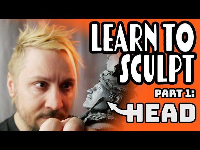 Sculpey 101 Class 1: Tutorial on How to Sculpt a Head with Polymer Clay