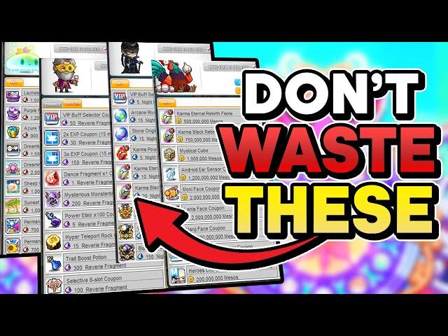 MapleStory Dreaming Lachelein Event Shop Buying Guide - GO WEST Shop Guide