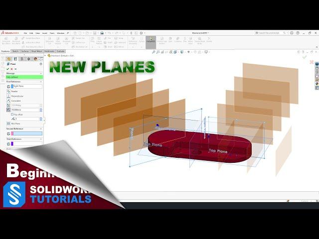 How and When to Create New Planes in SolidWorks