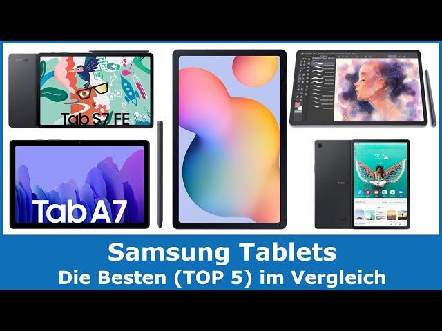 Die besten Samsung Tablets mit Android 2024 (TOP 5)  Testsieger im Vergleich (gut und günstig)