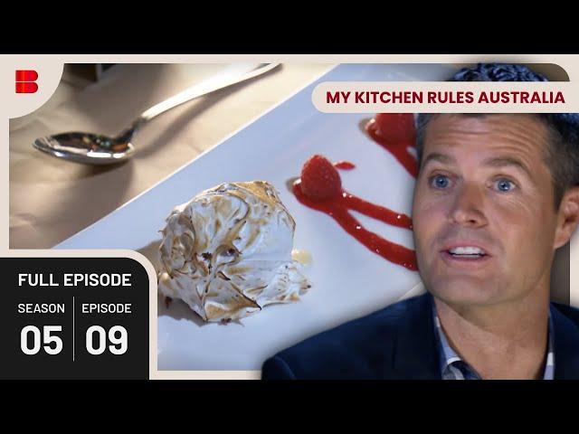 Baked Alaska Twist Leaves Judges Stunned! | My Kitchen Rules Australia