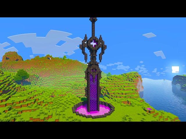 Minecraft Schwert Portal bauen 1.20 Tutorial - schönes Portal bauen in Minecraft 1.20