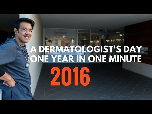 Life as a Dermatologist - one year in one minute