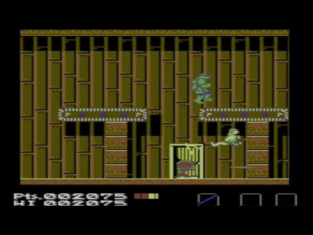 C64 Game: Teenage Mutant Hero Turtles