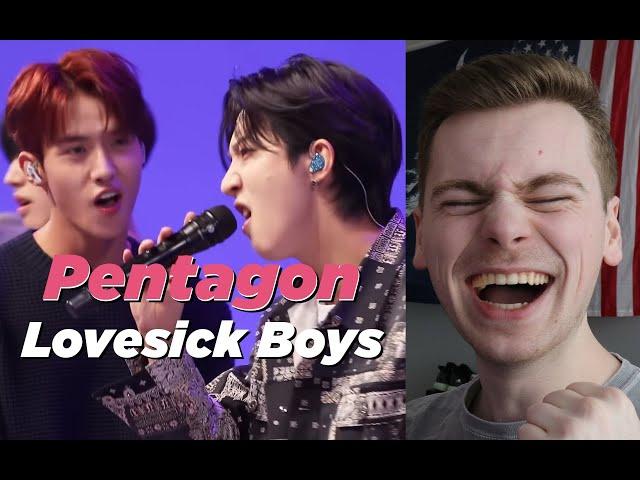 KINO'S SPITTIN' (PENTAGON - 'Lovesick Boys (BLACKPINK - Lovesick Girls)' COVER Reaction)