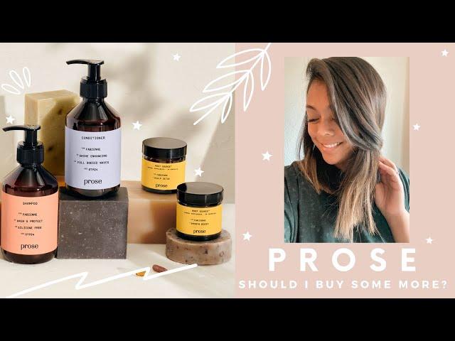 Minimal Hair Care: I Tried Prose for 30+ Days | NOT SPONSORED