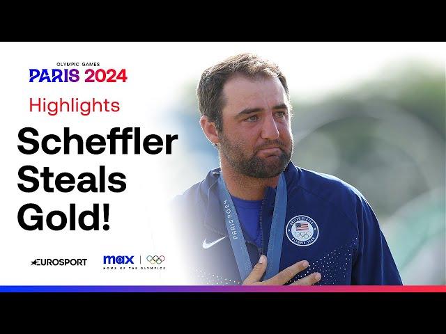 Golf: Team GB's Tommy Fleetwood pipped to Olympic gold by Scottie Scheffler  | #Paris2024 #Olympics