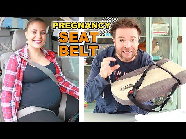 PREGNANCY SAFETY BELT POSITIONER | Tummy Shield - SafeRide4Kids