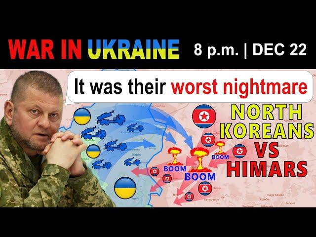 22 Dec: VALLEY OF DEATH: North Koreans ERASED IN SECONDS by HIMARS | War in Ukraine Explained