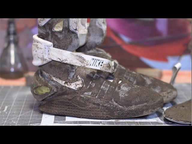 Cleaning The Dirtiest Nike’s Ever! $17,500 Nike Mags Back To New!