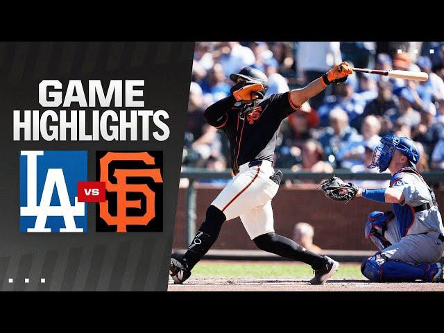 Dodgers vs. Giants Game Highlights (6/29/24) | MLB Highlights