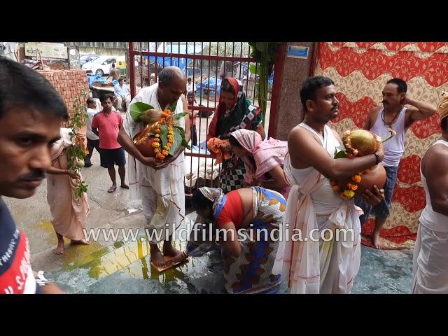 Completion of Kalash Yatra  - Oriya community in Delhi celebrates Durga Puja