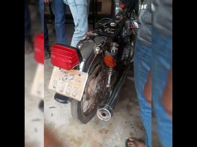 Bike repair project Final ride test #hondagc125 #hondabike #project