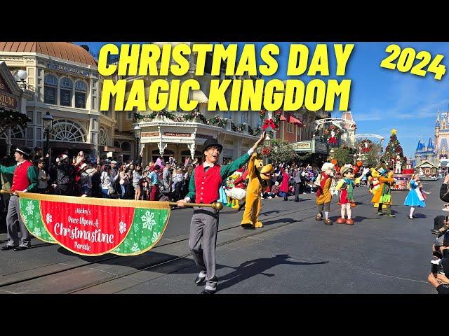  LIVE: Merry Christmas from the Magic Kingdom at Walt Disney World 12/25/2024