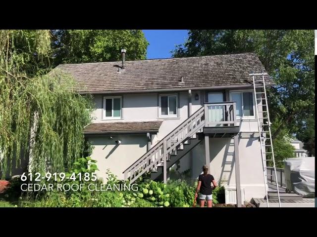 WI Cedar Roof Cleaning