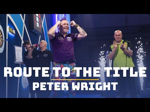 Route to the Title | Peter Wright | 2019/20 World Championship