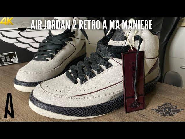 Air Jordan 2 A Ma Maniere Airness On Feet Review