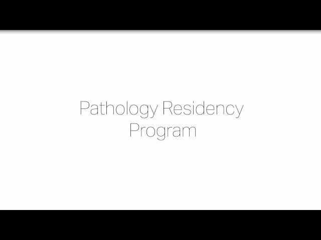 Pathology Residency Program - University of Maryland Medical Center